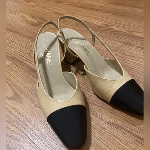 Chanel slingbacks